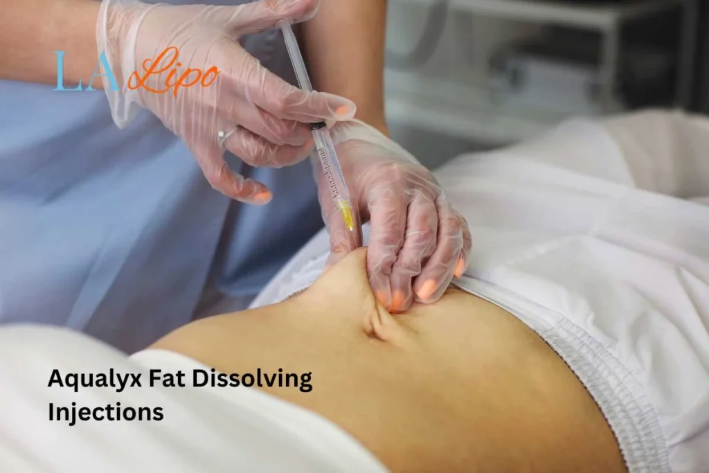 woman having fat dissolving injections Great Barr in the stomach