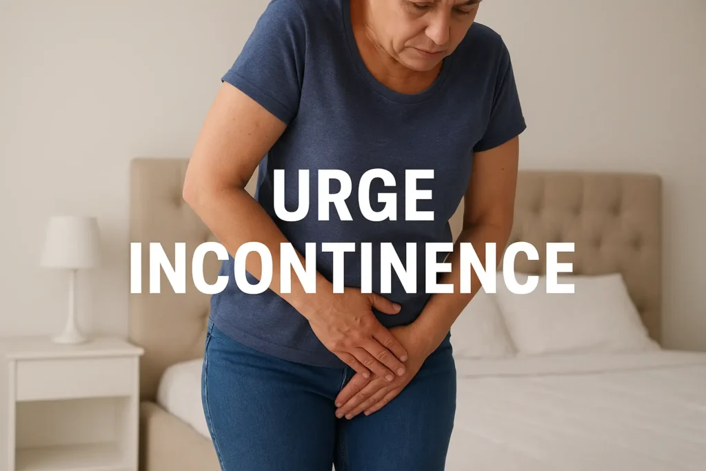 how to manage urge incontinence Great Barr symptoms