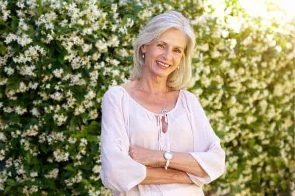 Older woman happy with urinary incontinence treatment Great Barr
