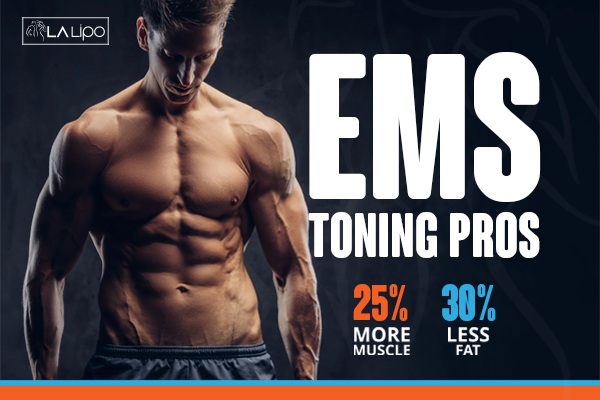 Image of man with sculpted stomach showing the fat loss and muscle gain of LA-EMS Body Sculpting Treatment Great Barr