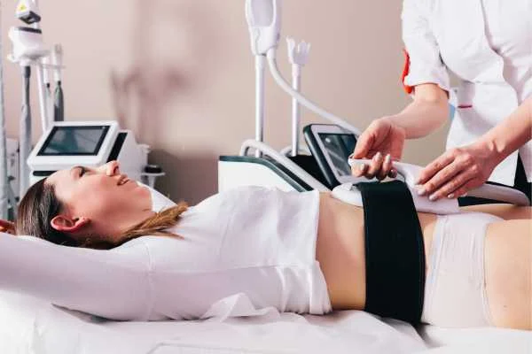 woman having body sculpting to help improve her body image and her mental health Great Barr