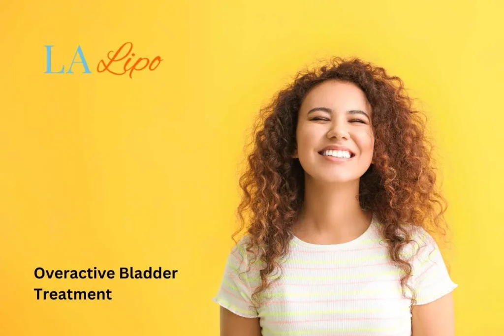woman smiling about overactive bladder treatment Great Barr solutions