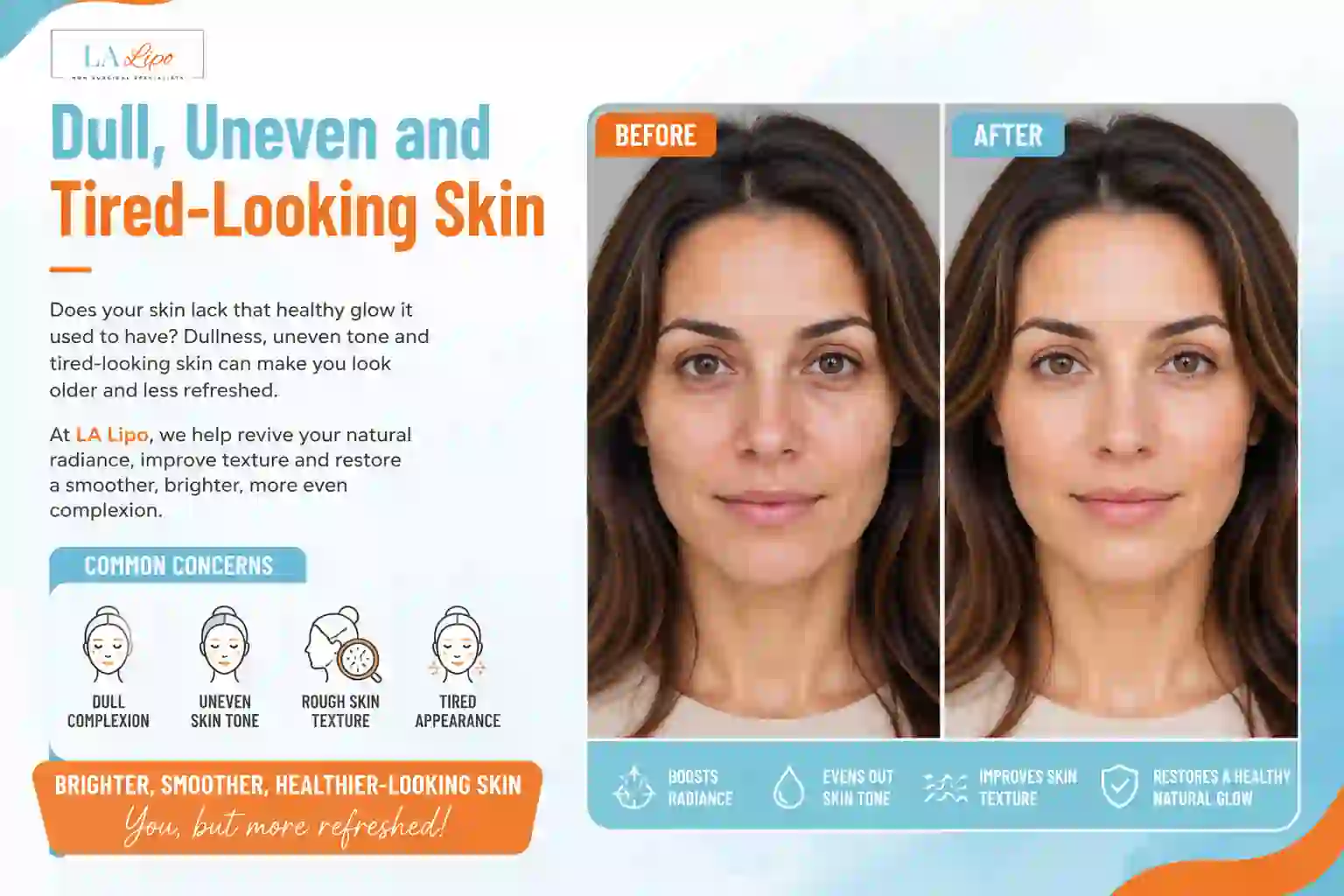 Sign #5: Dull, Uneven and Tired-Looking Skin Great Barr